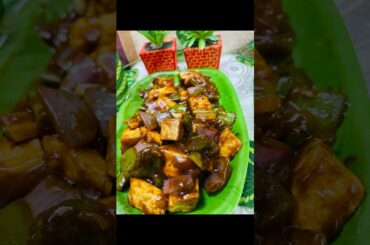 🫑CHILLI PANEER | PANEER CHILLI RECIPE🧅 #paneer #shorts