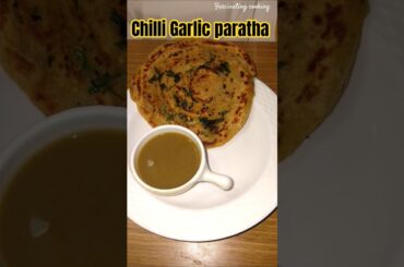 Esay Chilli Garlic Paratha | Lachha Paratha Recipe #shorts #viral #trending #lachhaparatha