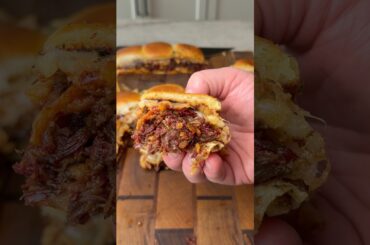 BBQ Beef Sliders | Game Day Appetizer #food
