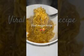 Viral chili garlic maggie recipe #food #recipe #ytshorts #maggie