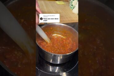 One Portion Chili #cookingforone #recipe #chili