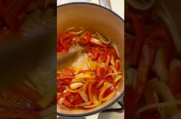 Cook pepper steak recipe with me