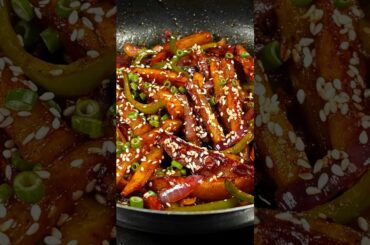 Street style Chilli Potato #shorts #chillipotato