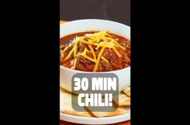 Quick 'n' Easy 30 Min Chili
