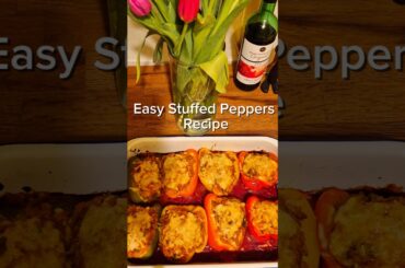 Easy Stuffed Peppers Recipe🫑