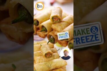 Stuffed Chilli Rolls - Make and Freeze Recipe - Food Fusion (Ramadan Special)