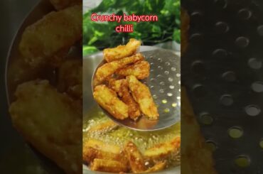 #babycornchilli#crunchy and juice babycorn chilli #recipe #cooking#indianfood