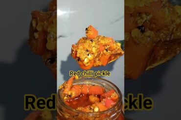 Laal Mirch Ka Aachar Recipe | Sardiyo Ka Teekha Khatta Achar | Red Chilli Pickle At Home