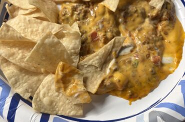 2 orders of the nacho dip btw (sans beans)
