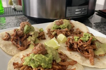 Trying to make shredded pork tacos