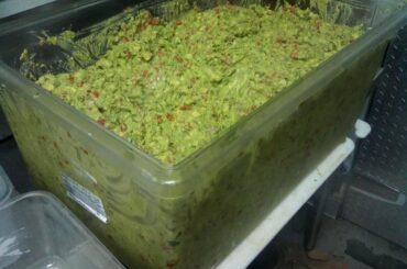 80lbs of guac Made by yours truley.