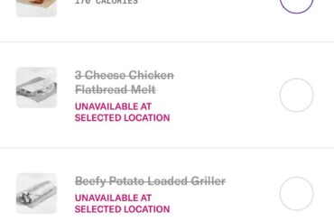 Why are these unavailable as rewards but available off the menu? I wanted my beefy potato griller man :(