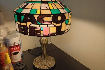I heard we're posting Taco Bell Lamps.