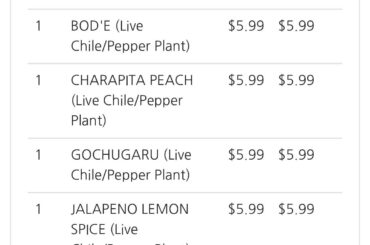 Just placed my order for live plants!