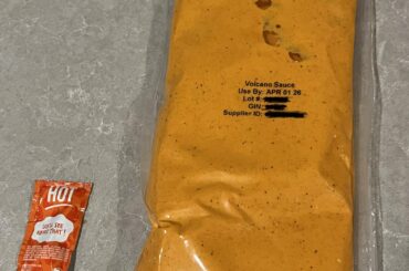 I am the chosen one (got gifted a bag of volcano sauce)