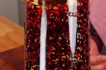 What’s the spicy chili oil in Asian restaurants called?