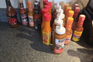 Wife asked what I need from the market. I said Hot Sauce. I guess she's tired of me asking for the same thing every week.