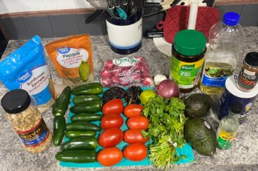 Pipian Chipotle Red with Radish and Avocado