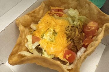 I *did* want the taco salad back