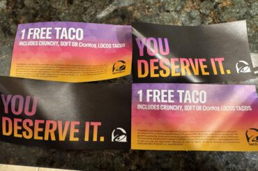 The Taco Bell gods blessed me