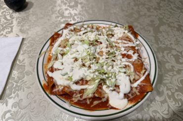 Birthday Request - Enchiladas