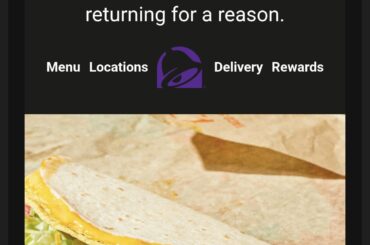 Taco bell is drunk again .