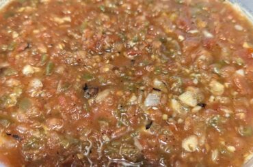 Just another smoked/charred roja