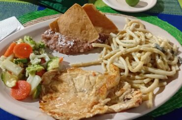 80 peso plate with soup in Puebla
