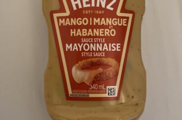 Heinz Mango Habanero Mayo (Canada only?)