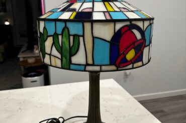 I thought you guys would enjoy the lamp I just got