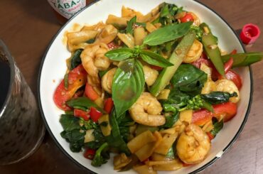 I like spicy homemade Pad Kee Mao, but not the smell