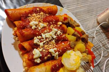 Got some enchiladas last night