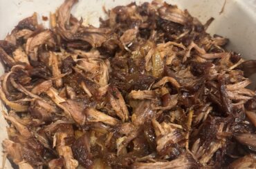 Made carnitas tonight-used duck fat instead of lard