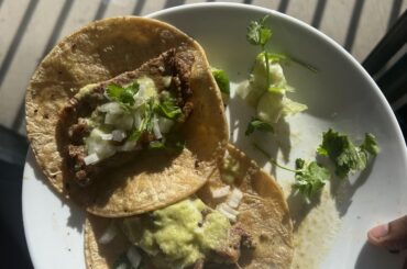 My first attempt at tacos de asada.