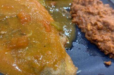 Chile relleno de queso