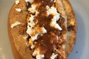 I shoved a bunch of stuff into a bolillo. That qualifies, right?