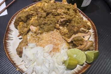 First time trying to make Chicken chile verde