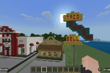 I made a 60s style Taco Bell in Minecraft, Whatcha think?