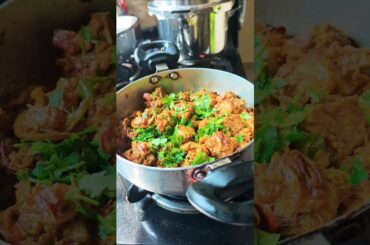 మేతి చమన్ & చికెన్ #methichamam #chicken #curry #lunch preparation #minivlog #youtubeshorts #shorts