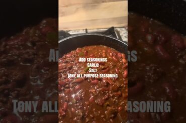 Great dinner idea #chilirecipes #dinnerrecipe #coldweathermeal #easydinnerideas #dinneridea