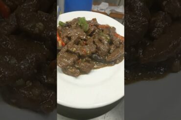 Beef with chili recipe.