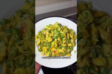 Simple and home-style stir-fried eggs with chili peppers, fragrant and spicy, easy and delicious #..