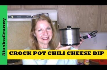 Crock Pot Chili Cheese Dip...Chili Cheese Appetizer Recipe
