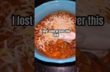 I Lost Control Over This Chili 😭🍲
