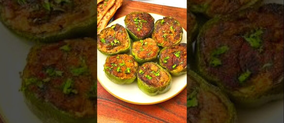 #shorts  simple or easy bharva simla mirch #meenusinghkitchen