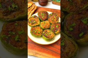 #shorts  simple or easy bharva simla mirch #meenusinghkitchen