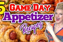 5 Epic SUPER BOWL APPETIZER RECIPES you Don't wanna Miss! | Easy GAME DAY PARTY FOODS