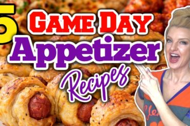 5 Epic SUPER BOWL APPETIZER RECIPES you Don't wanna Miss! | Easy GAME DAY PARTY FOODS