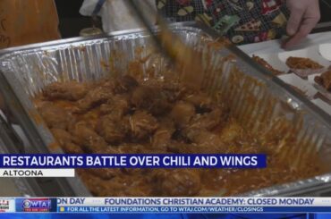 Altoona restaurants show off chili; wings recipes for shelter fundraising | WTAJ