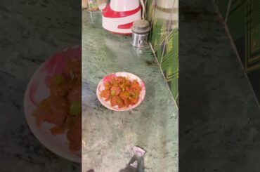 Chicken Chilli  Dry Recipe #shorts #youtubeshort